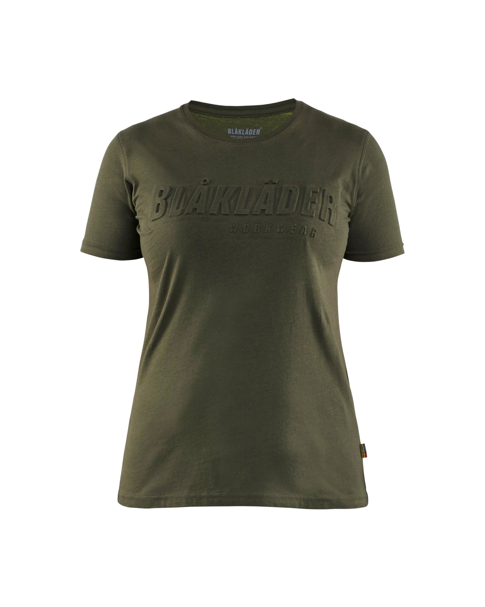 Blåkläder 3431 Dame T-shirt 3D, Skovgrøn