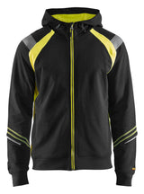 Blåkläder 3433 Hættetrøje full zip materiale med firmalogo