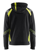 Blåkläder 3433 Hættetrøje full zip nærbillede med logo