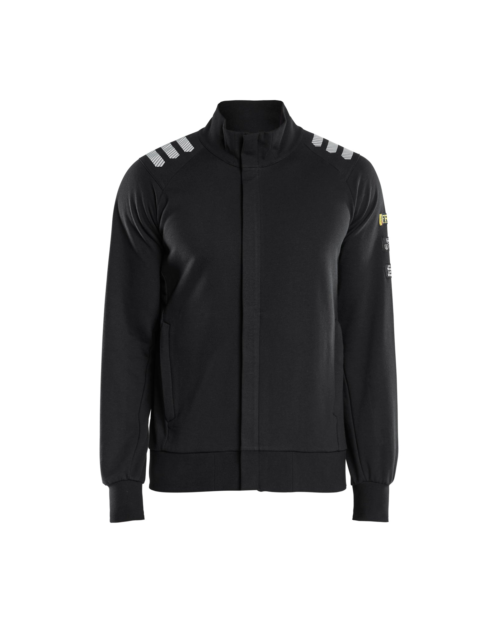 Blåkläder 3453 Flammehæmmende Sweatshirt Full Zip Inherent, Sort