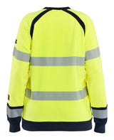 Blåkläder 3454 Dame Multinorm Sweatshirt Inherent produktbillede med logo