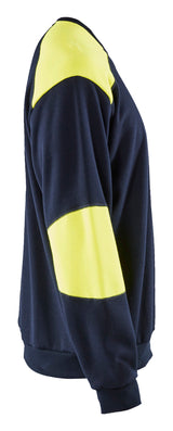 Blåkläder 3458 Flammehæmmende Sweatshirt Inherent detalje til broderi