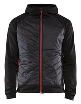 Blåkläder 3463 Hybrid Sweatshirt detalje med firmalogo