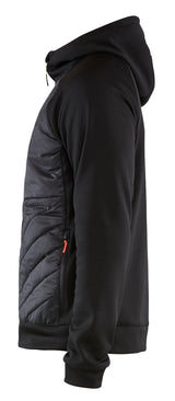 Blåkläder 3463 Hybrid Sweatshirt nærbillede med tryk