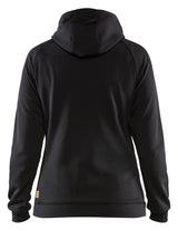 Blåkläder 3464 Dame Hybrid Sweatshirt nærbillede med logo
