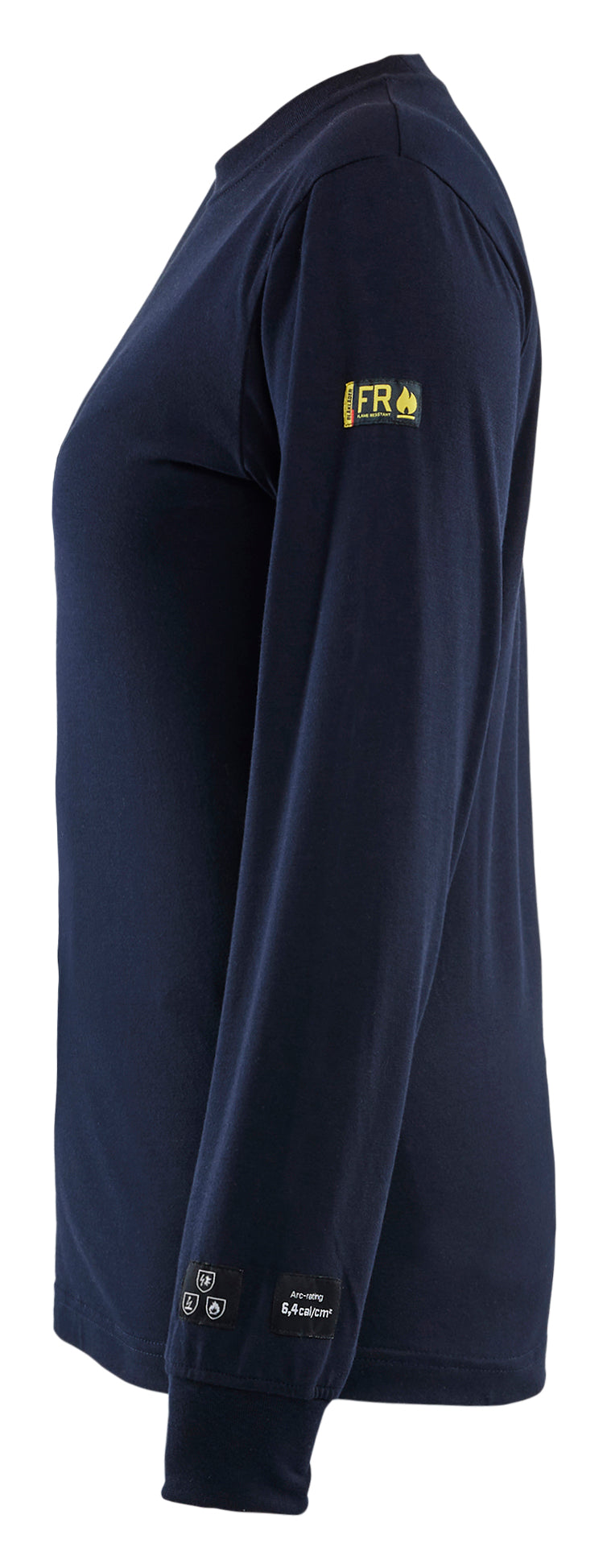 Dame Flammehæmmende T-Shirt Lang Ærme