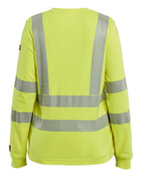 Blåkläder 3469 Dame Multinorm T-Shirt Lang Ærme Inherent produktbillede med logo