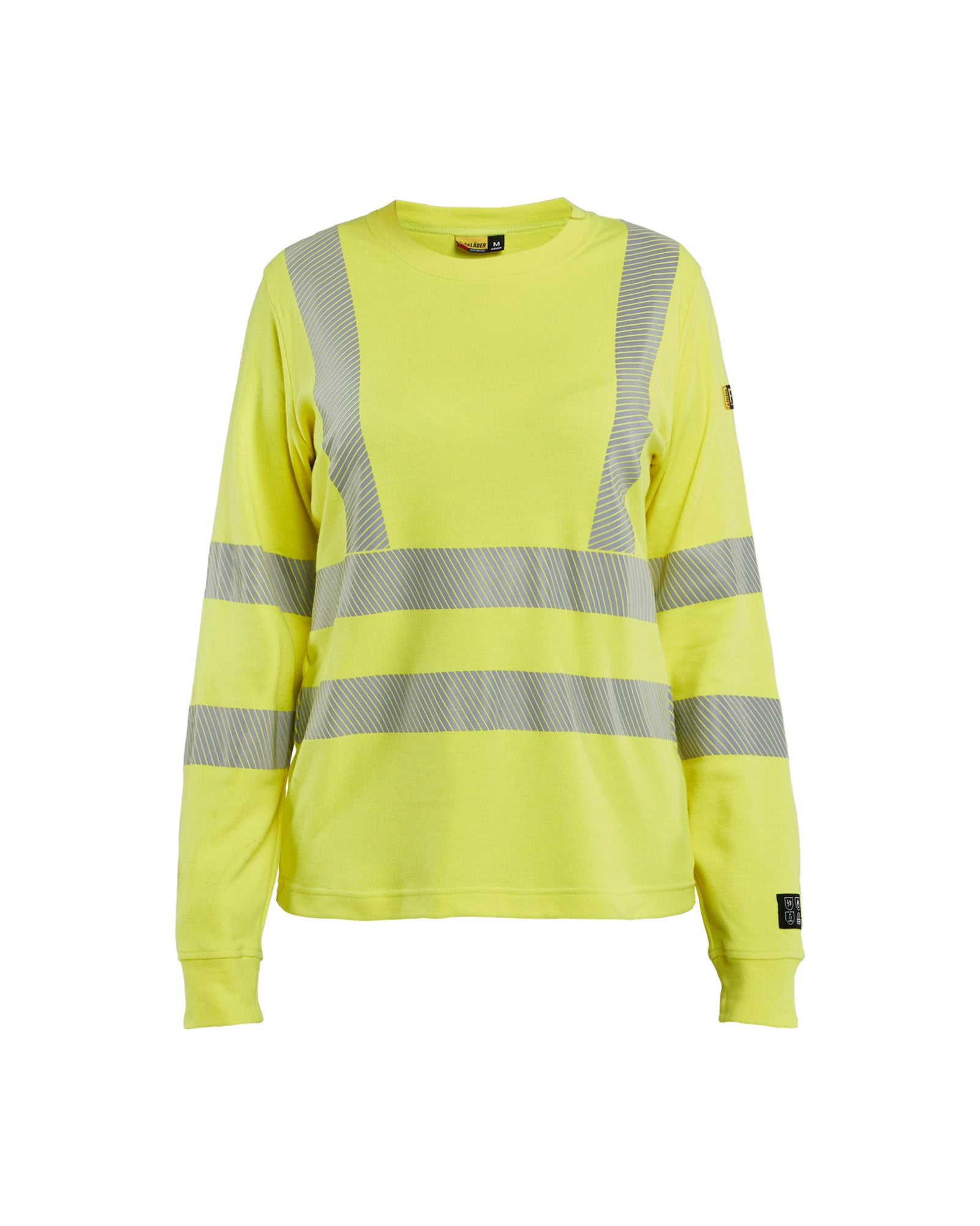 Blåkläder 3469 Dame Multinorm T-Shirt Lang Ærme Inherent, High Vis Gul