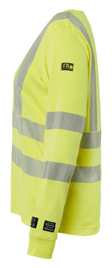 Blåkläder 3469 Dame Multinorm T-Shirt Lang Ærme Inherent produktfoto med tryk