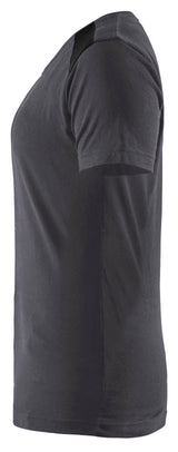 Blåkläder 3479 Dame T-shirt nærbillede med tryk