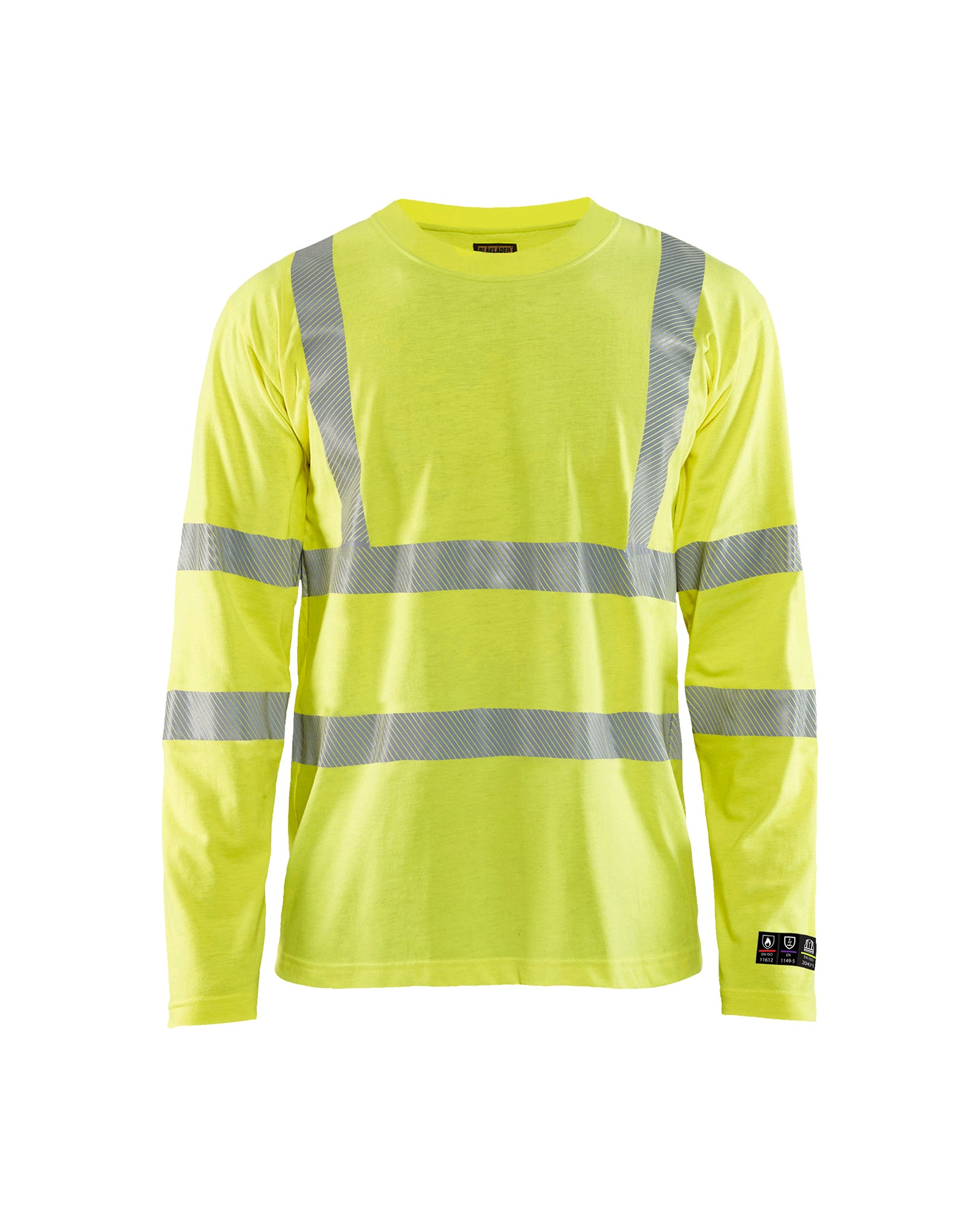 Blåkläder 3481 Multinorm T-shirt lang ærme Inherent, High Vis Gul