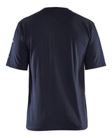 Blåkläder 3482 Flammehæmmende T-shirt Inherent produktbillede med logo