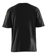 Blåkläder 3482 Flammehæmmende T-shirt Inherent nærbillede med logo