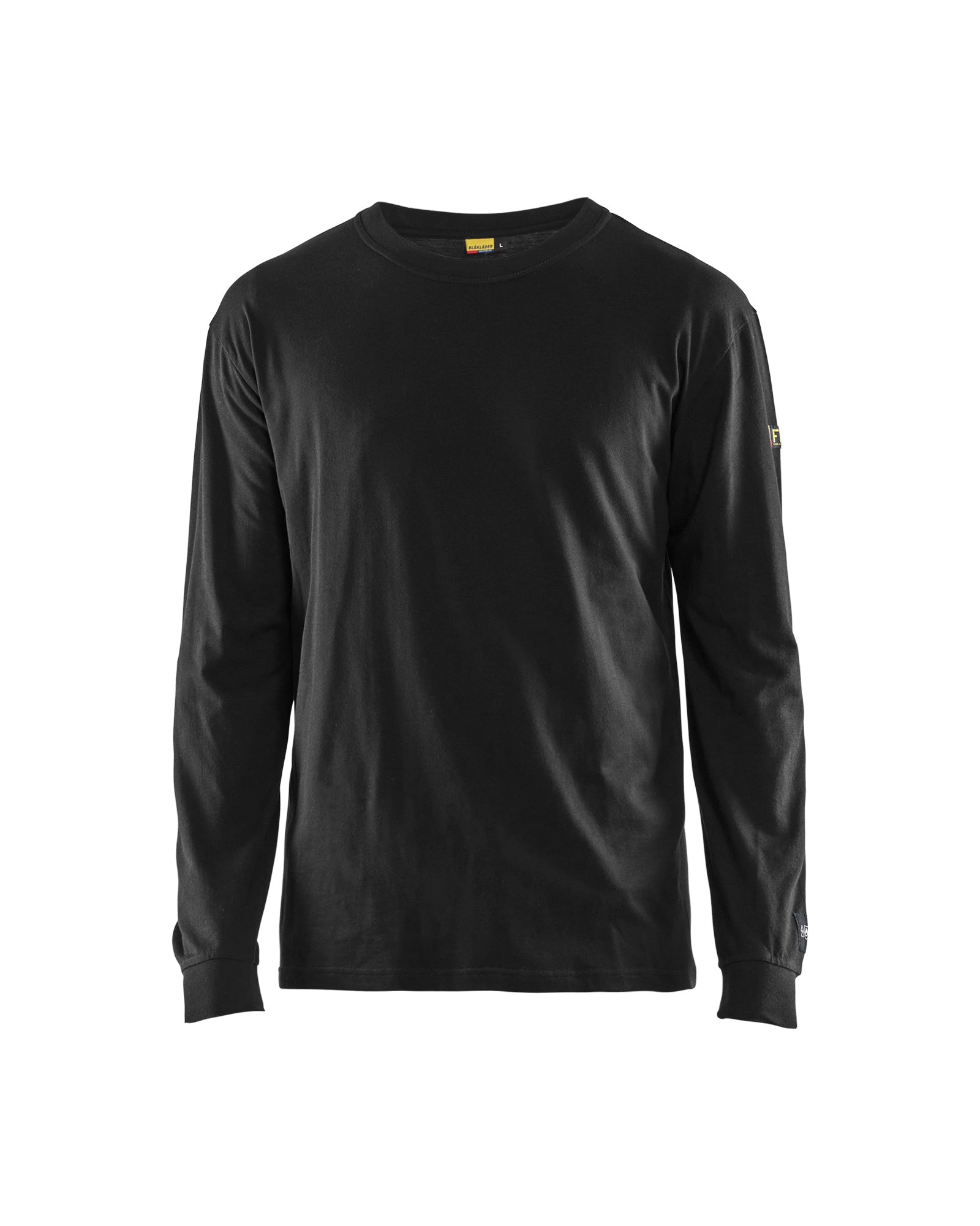 Blåkläder 3483 Flammehæmmende T-Shirt Lang Ærme Inherent, Sort