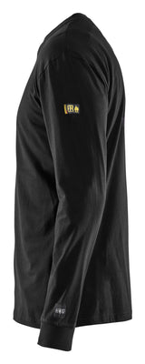 Blåkläder 3483 Flammehæmmende T-Shirt Lang Ærme Inherent produktbillede med tryk