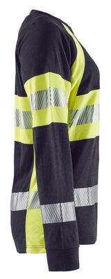 Blåkläder 3494 Dame Multinorm T-Shirt Lang Ærme Inherent detalje til broderi
