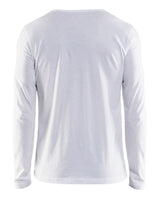 Blåkläder 3500 T-shirt lang ærme produktbillede med logo