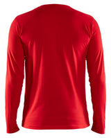 Blåkläder 3500 T-shirt lang ærme materiale med logo
