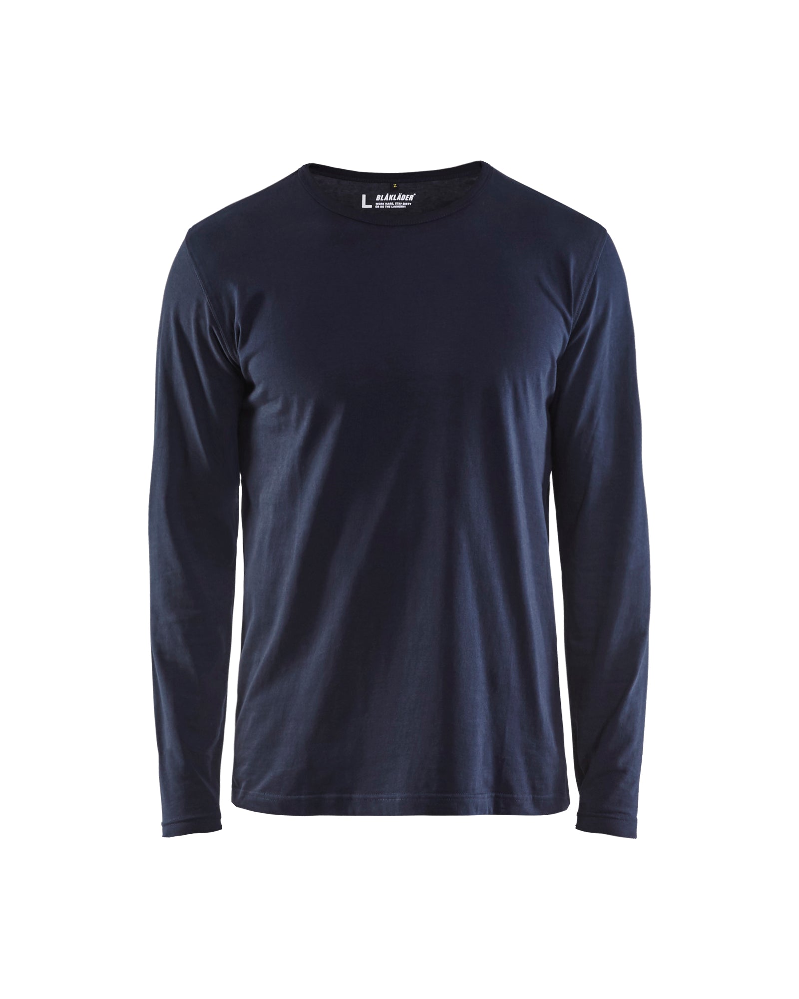 Blåkläder 3500 T-shirt lang ærme, Mørk Marineblå