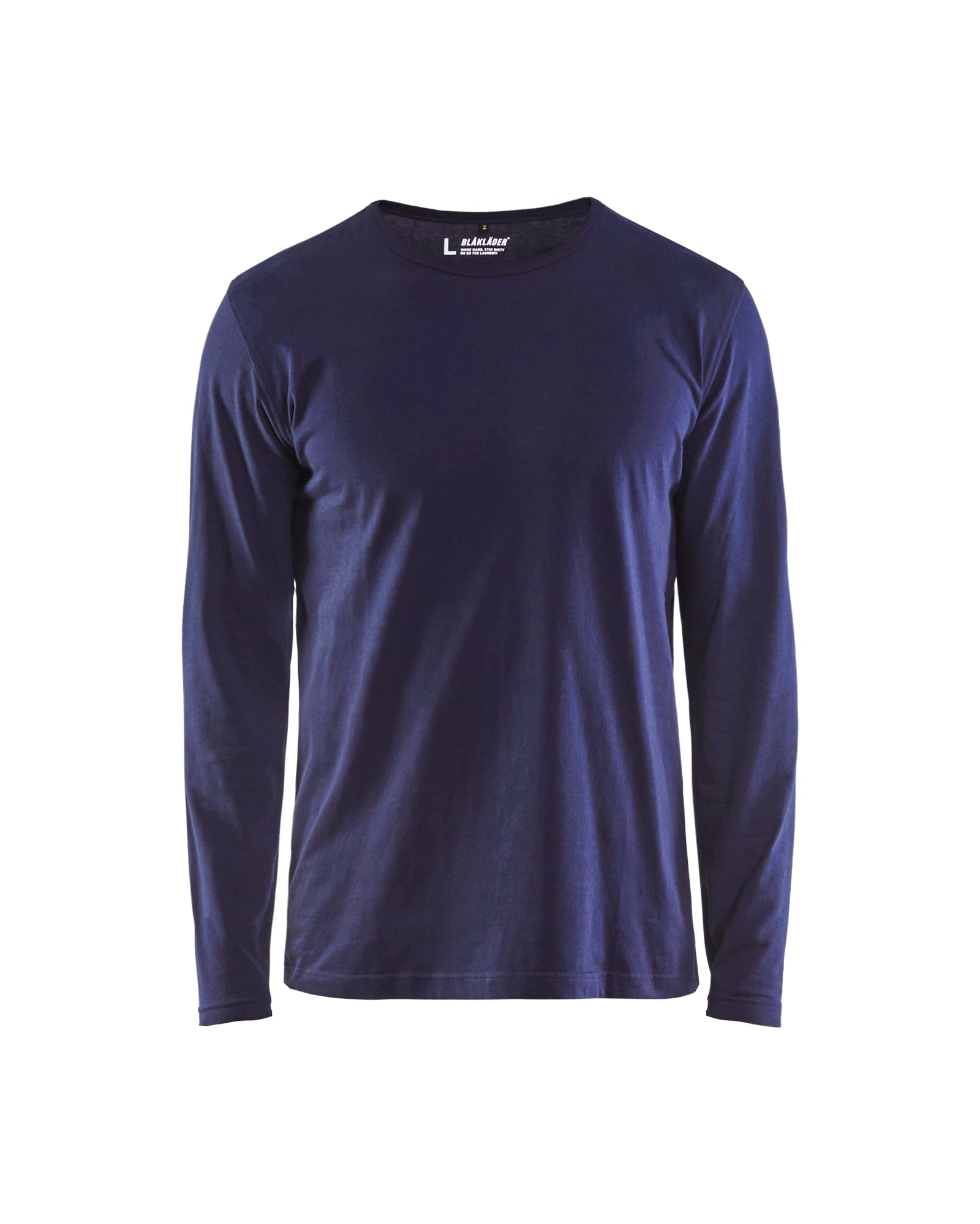 Blåkläder 3500 T-shirt lang ærme, Marineblå