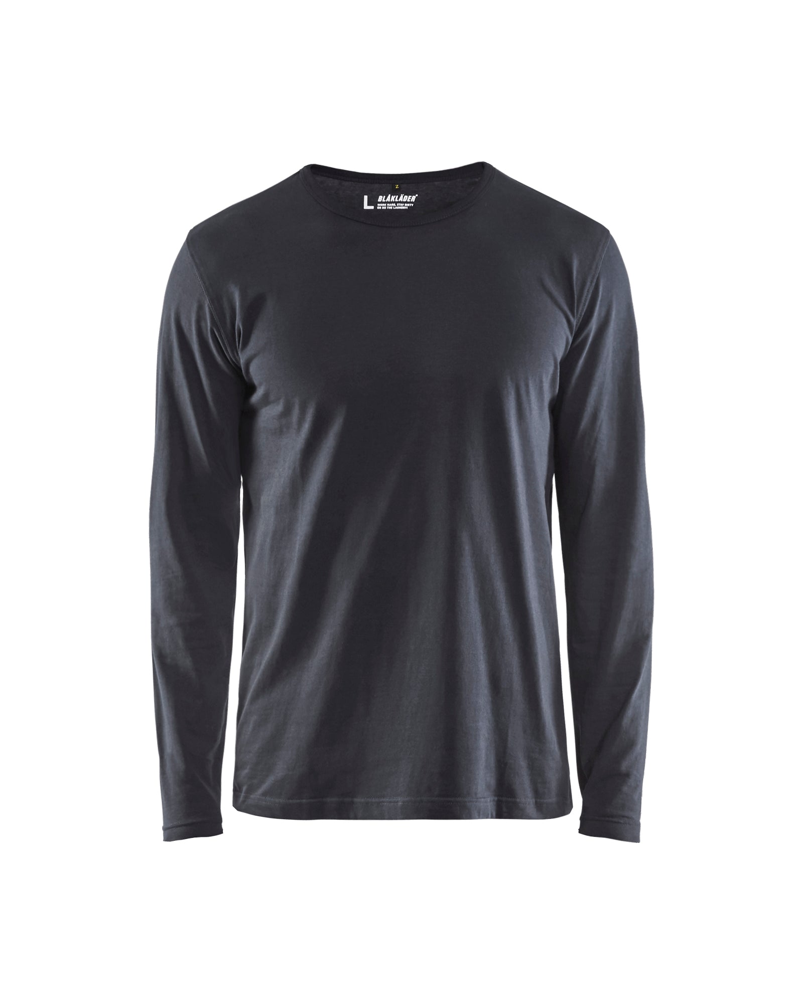 Blåkläder 3500 T-shirt lang ærme, Mørk Grå