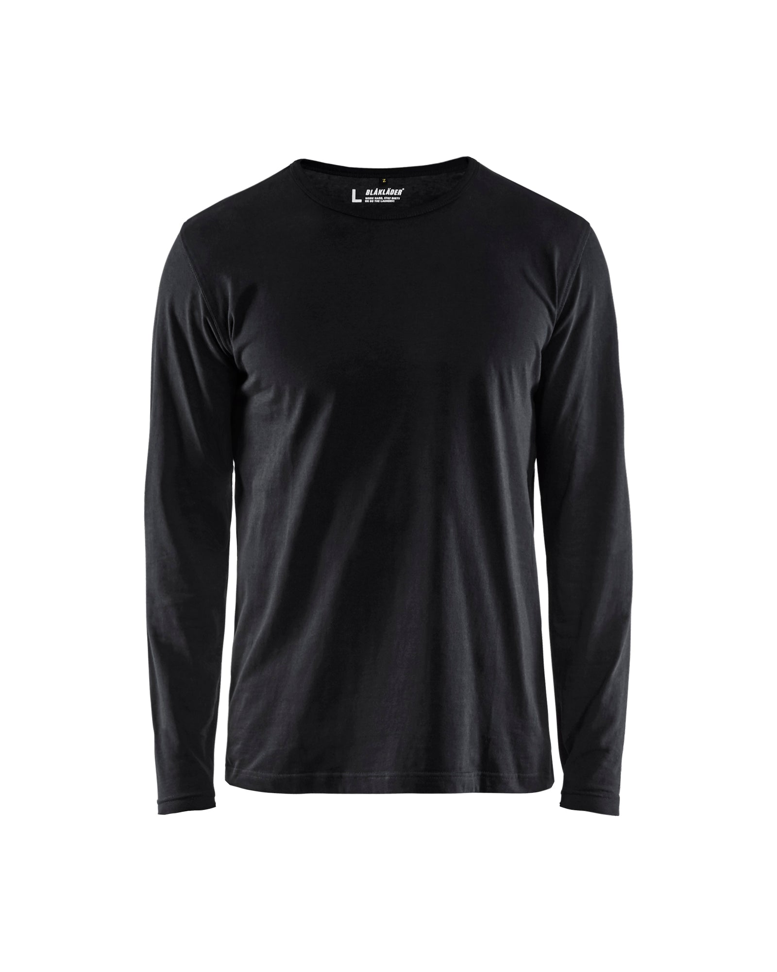 Blåkläder 3500 T-shirt lang ærme, Sort