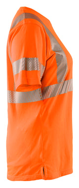 Blåkläder 3502 Dame High Vis T-shirt produktfoto til broderi