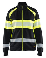 Blåkläder 3505 Dame High Vis Sweatshirt med tryk eller logo – arbejdstøj og firmatøj