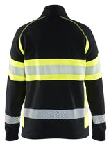 Blåkläder 3505 Dame High Vis Sweatshirt produktbillede med logo