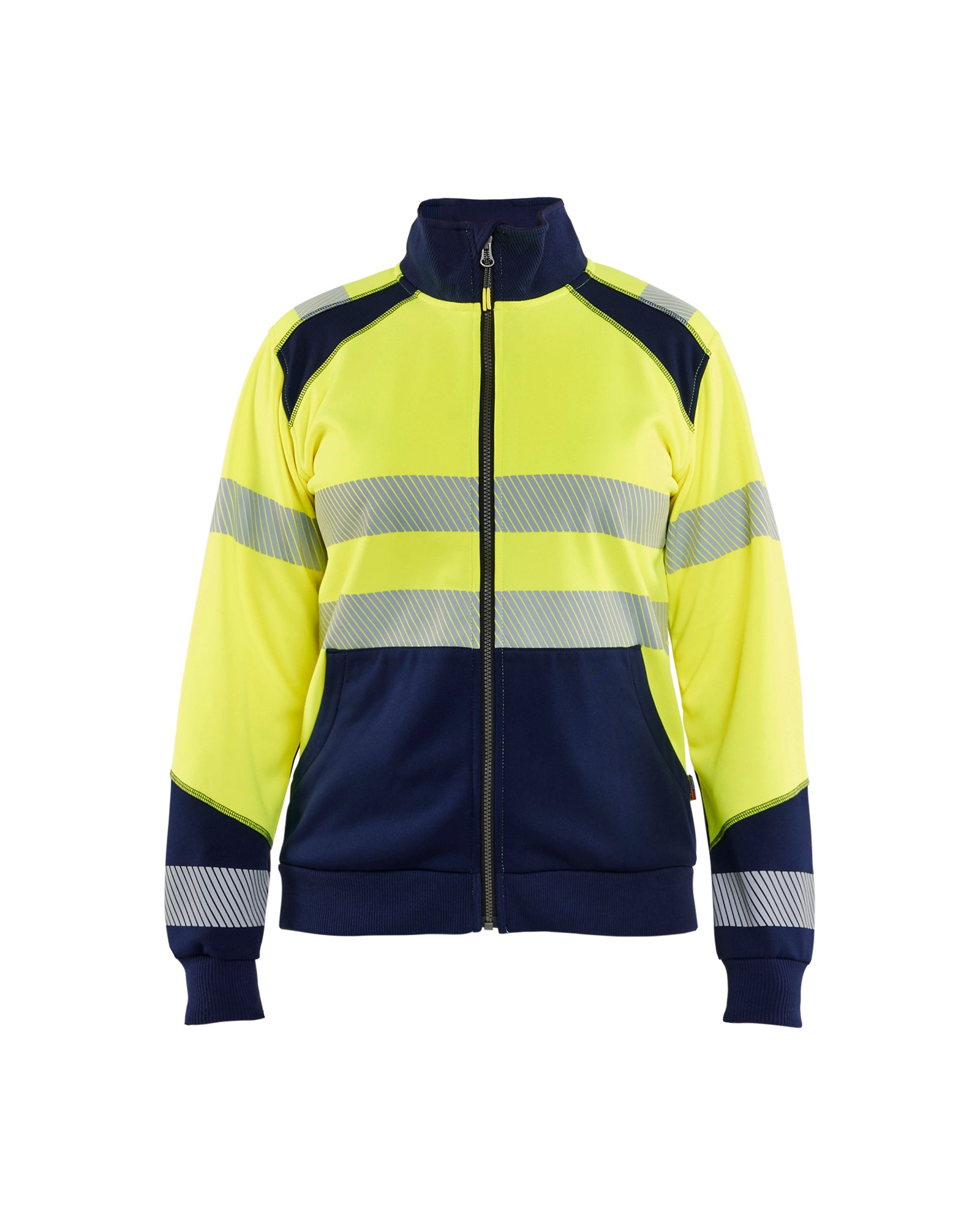 Blåkläder Dame High Vis sweatshirt full-zip