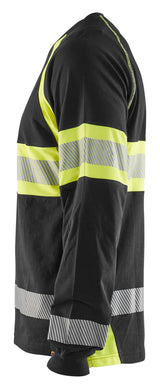 Blåkläder 3510 High Vis T-shirt lang ærme produktbillede til broderi