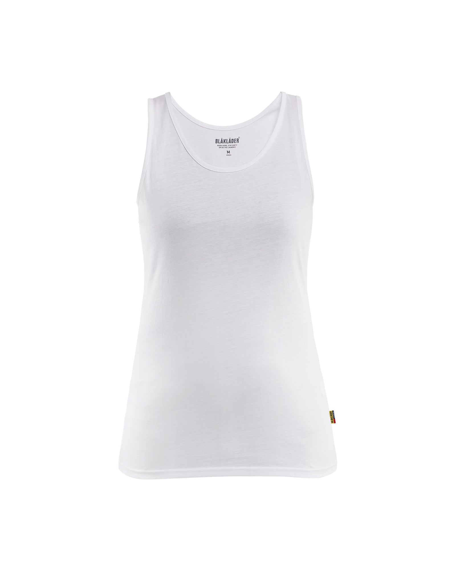 Blåkläder 3512 Dame Tanktop, Hvid