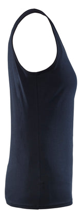 Blåkläder 3512 Dame Tanktop nærbillede med logo