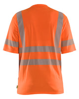 Blåkläder 3522 High vis T-shirt nærbillede med logo