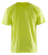 Blåkläder 3525 T-shirt nærbillede med logo