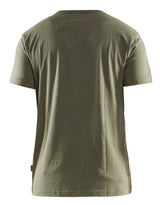Blåkläder 3531 T-shirt 3D nærbillede med logo
