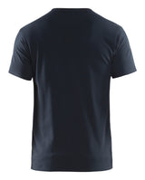 Blåkläder 3533 T-shirt slim fit nærbillede med logo