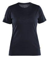 Blåkläder 3537 Dame T-shirt Merinould detalje til broderi