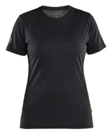 Blåkläder 3537 Dame T-shirt Merinould produktfoto til broderi