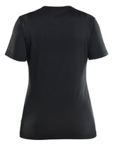 Blåkläder 3537 Dame T-shirt Merinould detalje med firmalogo