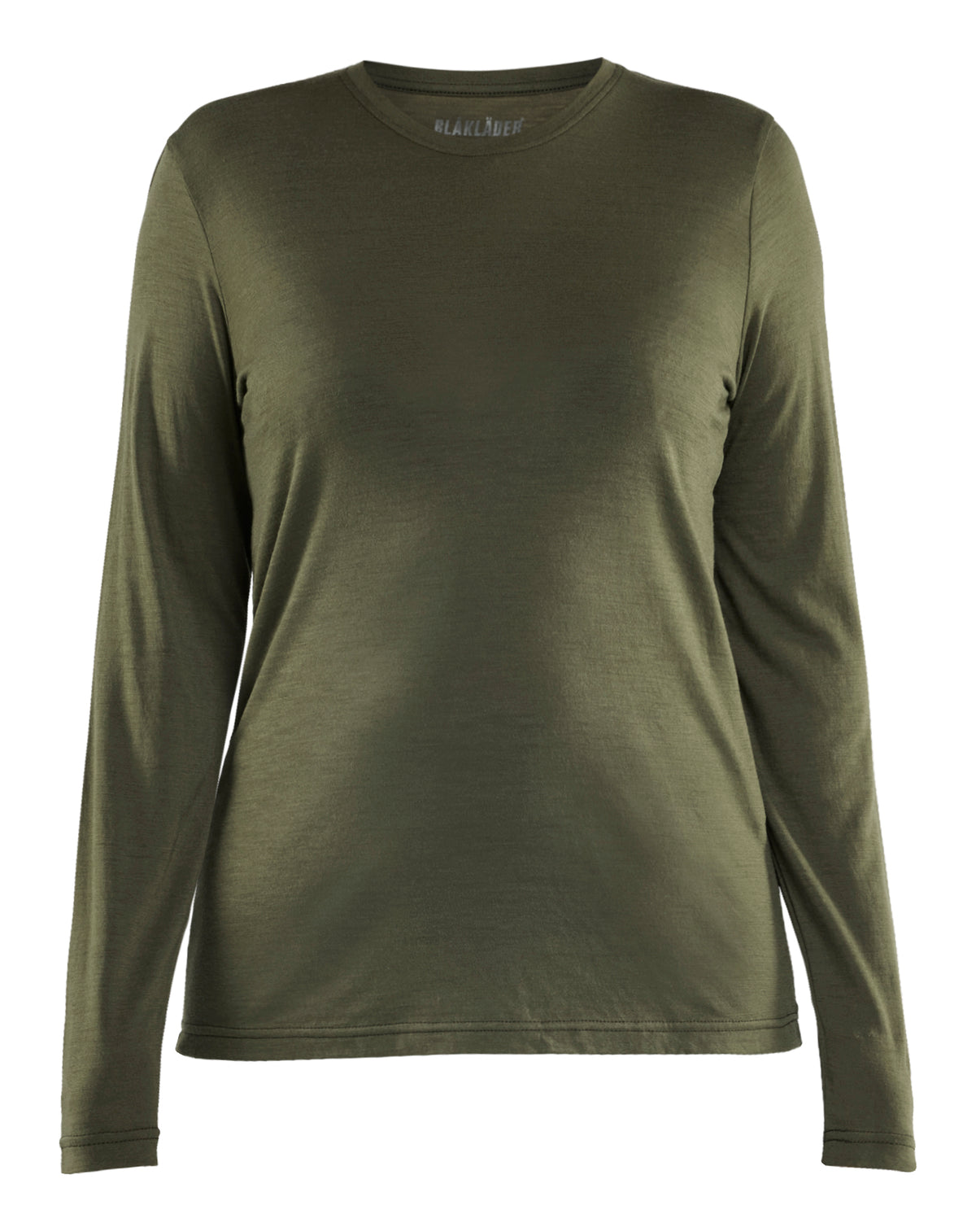 Blåkläder 3539 Dame T-shirt Merinould lang ærme