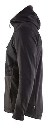 Blåkläder 3540 Hættetrøje full zip produktbillede med logo