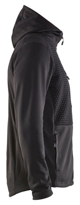 Blåkläder 3540 Hættetrøje full zip produktfoto med tryk