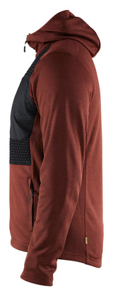 Blåkläder 3540 Hættetrøje full zip materiale med logo