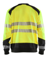 Blåkläder 3541 High Vis Sweatshirt nærbillede med logo