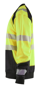 Blåkläder 3541 High Vis Sweatshirt produktbillede med tryk