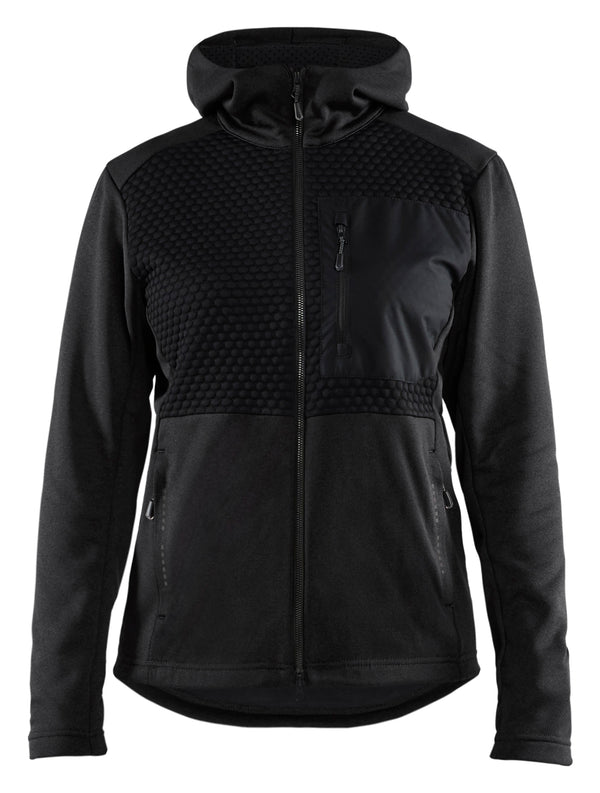 Blåkläder 3542 Dame Hættetrøje full zip med tryk eller logo – arbejdstøj og firmatøj