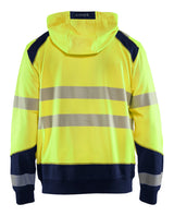 Blåkläder 3546 High vis hættetrøje produktbillede med logo