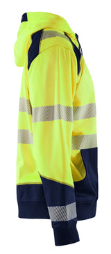 Blåkläder 3546 High vis hættetrøje detalje til broderi
