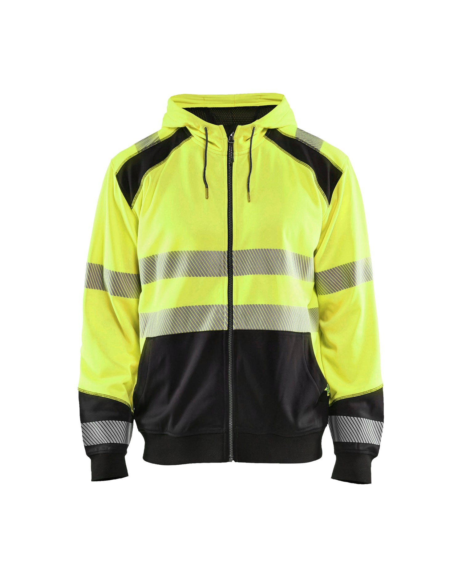 Blåkläder 3546 High vis hættetrøje, High Vis Gul/Sort